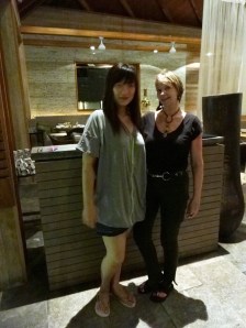 Me and Shirry at Kitchen