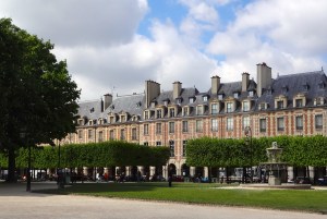 Houses on Place des Vosges