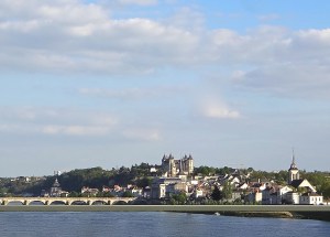 Château de Saumur from the bridge