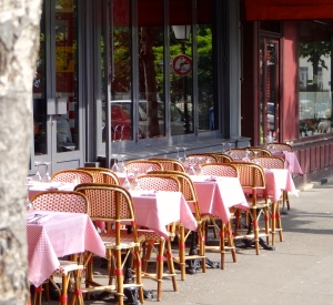 Restaurant along Rue de la Butte aux Cailles