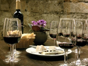 Wine tasting at Musée du Vin