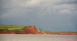 English coastline heading to Penzance