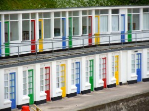 Cabanas at the beach
