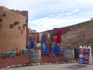 Entrance to Wild Coyote Tasting Room